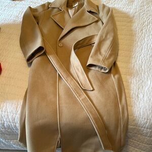 Stylish Tan Trench Coat
